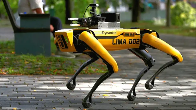 犬型ロボットがミック・ジャガーさんのダンスを再現 ストーンズ