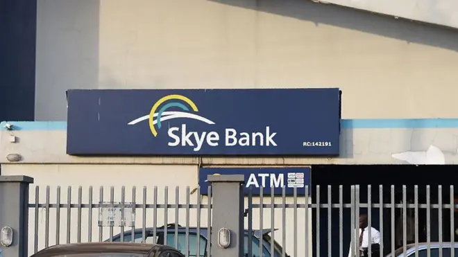 Skye Bank na one of di new generation banks for Nigeria