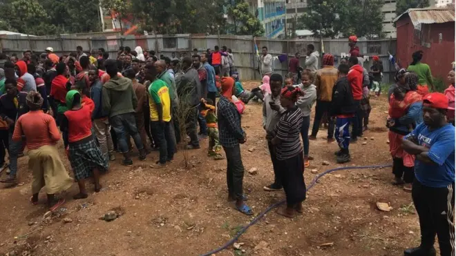 Magaalaan Buraayyuufi Finfinnee lakkoofsa namoota Buraayyuutii buqqa'an jedhamee addaa adda