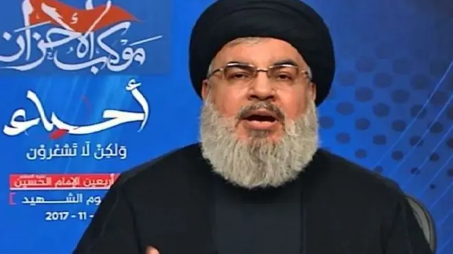 Pemimpin Hizbullah Nasrallah mengatakan PM Hariri dipaksa mundur oleh Arab Saudi.