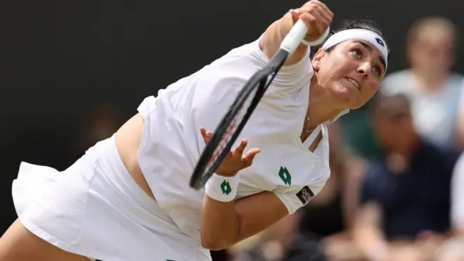 لاعبة التنس التونسية أنس جابر