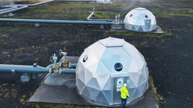 冰島工廠吸走二氧化碳能否解決全球氣候變暖問題