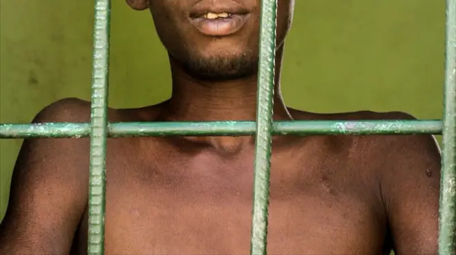 Man behind bars in rehab centre