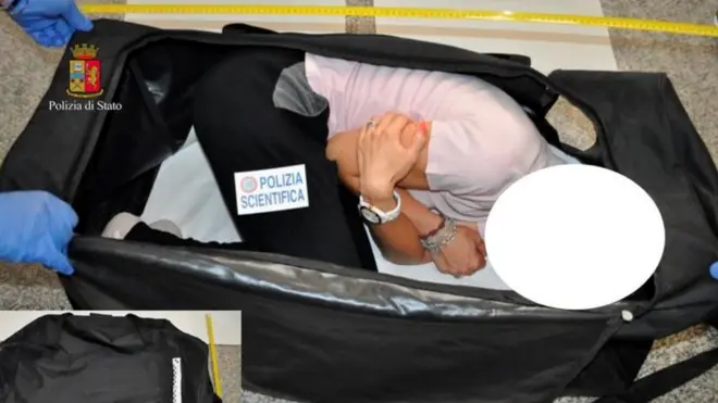 La joven fue drogada y metida al maletero de un automóvil hasta una casa en una zona rural de Turín.