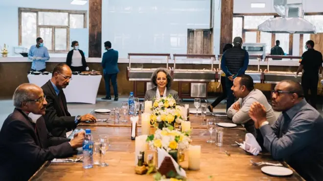 የኢትዮጵያ እና ኤርትራ መሪዎች