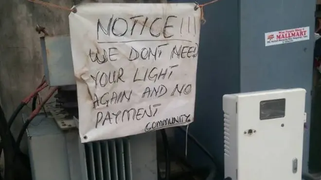 No be today pipo dey para say dem dey pay for light wey dem no dey see