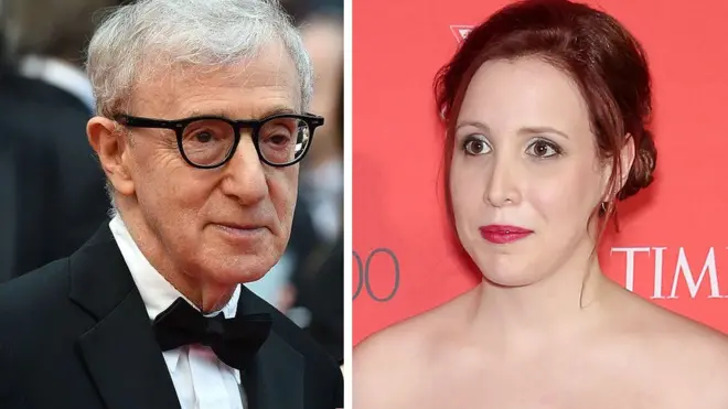 Woody Allen y Dylan Farrow