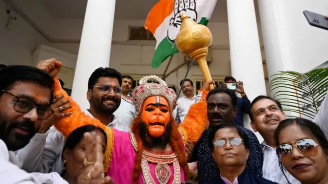 कर्नाटक में कांग्रेस की जीत