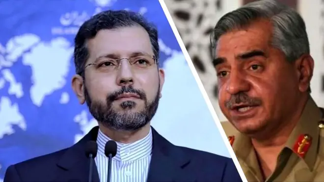 ఇరాన్ విదేశాంగ శాఖ ప్రతినిధి, పాకిస్తాన్ మేజర్ జనరల్