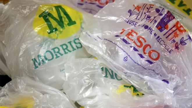 Asda carrier bags sales