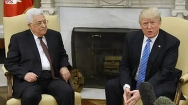 trump abbas