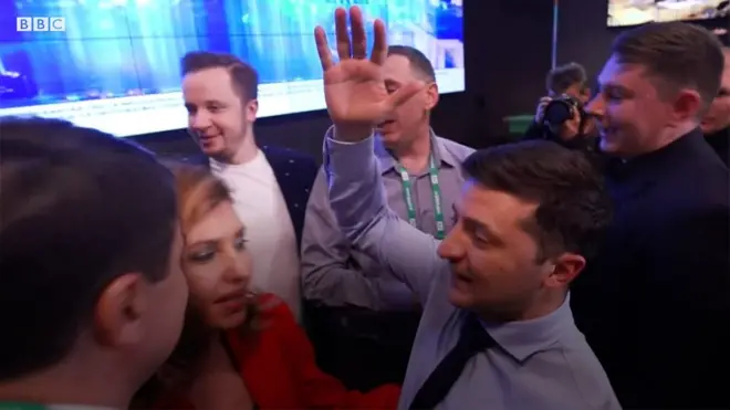 Результати екзит-полів: Володимир Зеленський