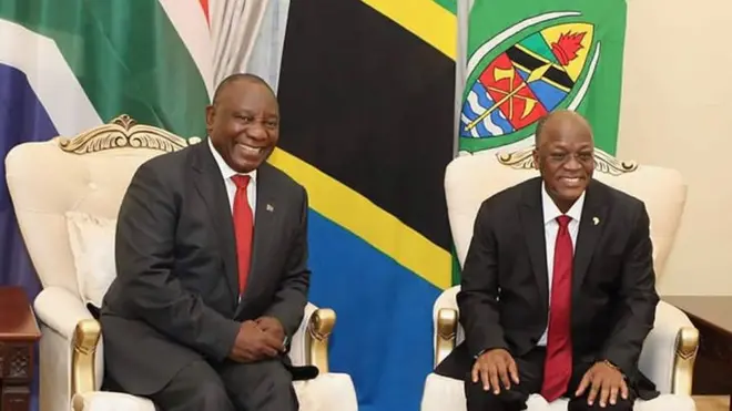 Ramaphosa na Magufuli