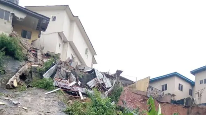 Magodo Building collapse