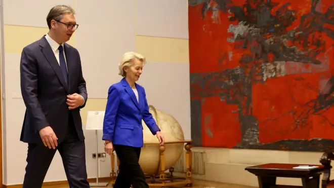 Ursula fon der Lajen nalazi se u četvorodnevnoj poseti zemljama Zapadnog Balkana