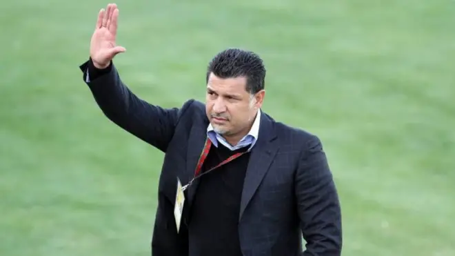 علی دایی گفته است مدیرعامل سایپا سال‌ها قبل هویت دیگری داشته و از سرداران سپاه پاسداران است