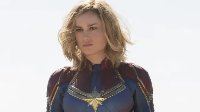 Бри Ларсон као Капетан Марвел