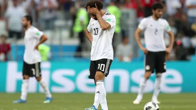 Egypt no win any match for Russia 2018.