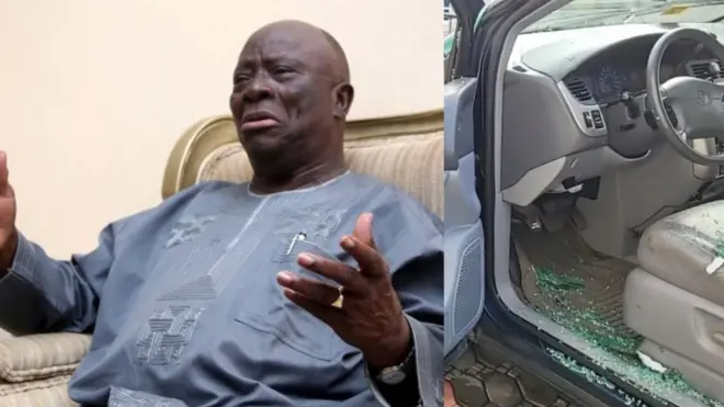 Alagba Ayo Adebanjo ati ọkọ Sunday Igboho