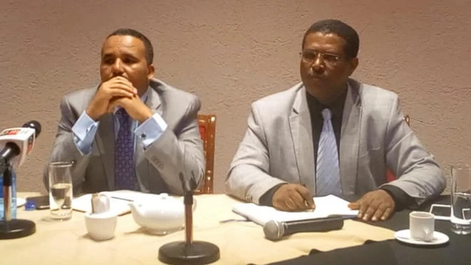 Jawar Mohammed and Nugussu Tilahun