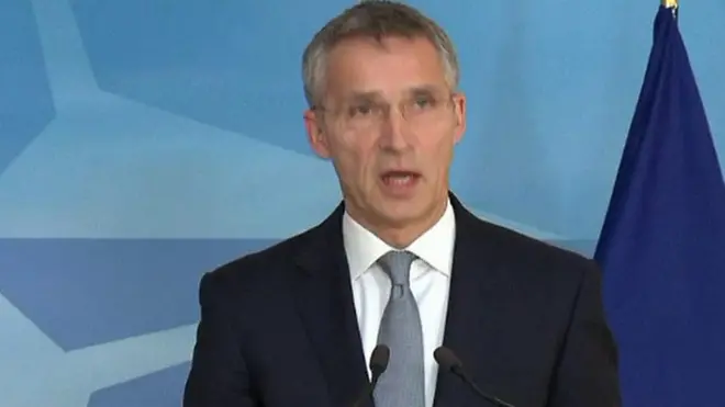 يانس ستولتينبورغ الأمين العام لحلف شمال الأطلسي،