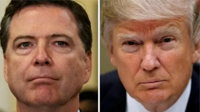 پہلے صدر نے ایف بی آئی کے سربراہ کی تعریف کی تھی اور اب اچانک انھیں ان کے عہدے سے برطرف کر دیا گيا ہے