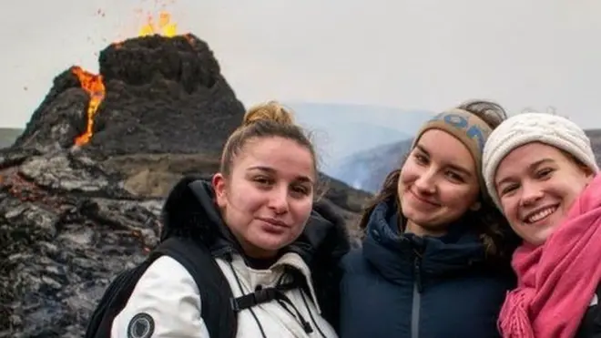 آئس لینڈ میں آتش فشاں