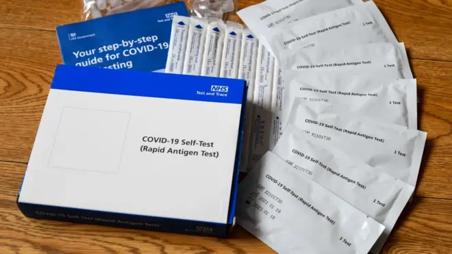 False claims about chemical contents of the tests have spread online