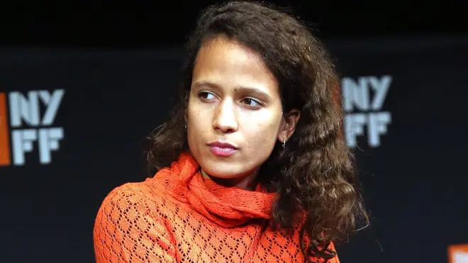 Mati Diop, la réalisatrice du long métrage "Atlantique", le seul film venu d'Afrique à être présenté en compétition officielle du Festival de Cannes 2019.