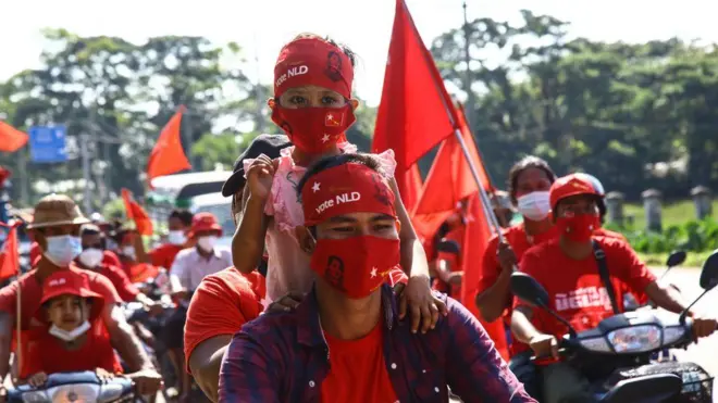 ၂၀၂၀ ရွေးကောက်ပွဲမှာ တစ်နိုင်ငံလုံးအတိုင်းအတာနဲ့ NLDက ဦးဆောင်အနိုင်ရခဲ့