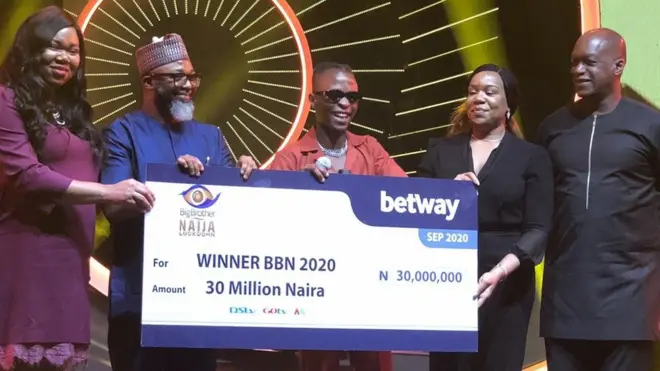 Laycon Big Brother Naija winner