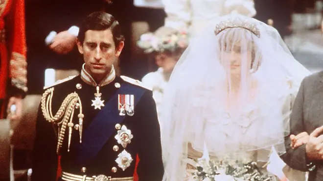 查爾斯王子與戴安娜(29/7/1981)