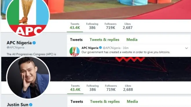 APC twitter handle