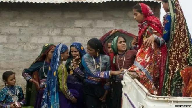 ඉන්දියාවේ ළමා විවාහයක්