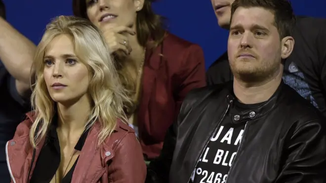 Michael Bublé y Luisana Lopilato