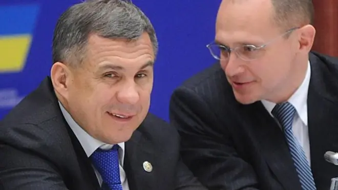 Минниханов и Кириенко