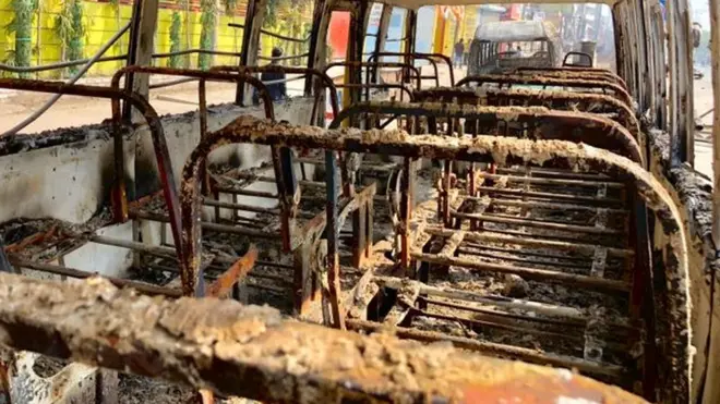 હિંસાની તસવીર