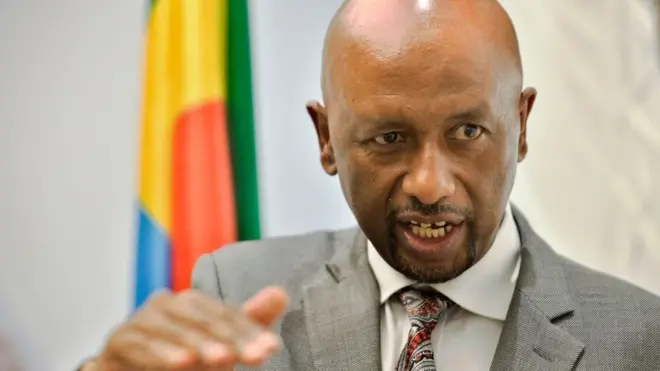 Ministira Bishaan Jallisii fi Inarjii Itoophiyaa Dr Injinar Silashi Baqqalaa