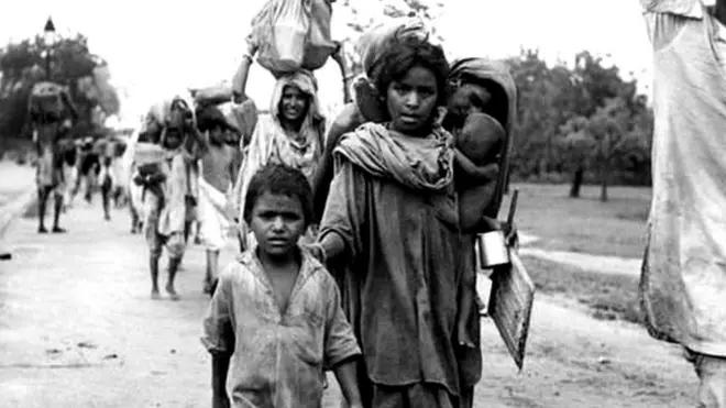 बंटवारे के दौरान बेघर हुए लोग