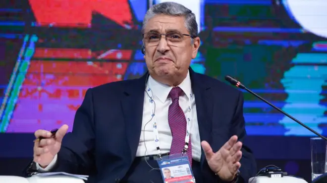 وزير الكهرباء المصري محمد شاكر. صورة أرشيفية.