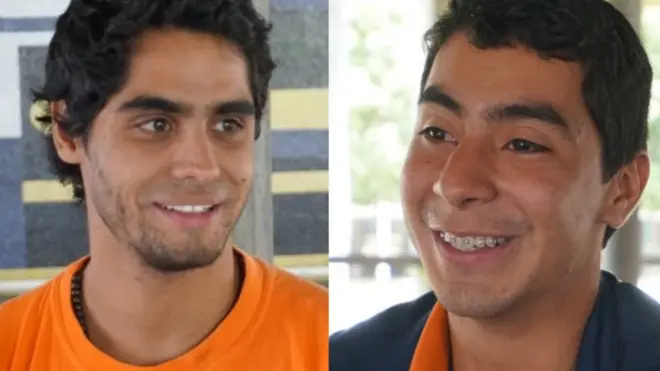 Samuel Díaz y Oliver Guzmán celebraron la oportunidad de debatir sus ideas, pese a tener posturas opuestas.