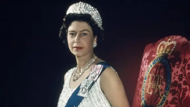 Queen Elizabeth II photographed by Yousuf Karsh in 1966