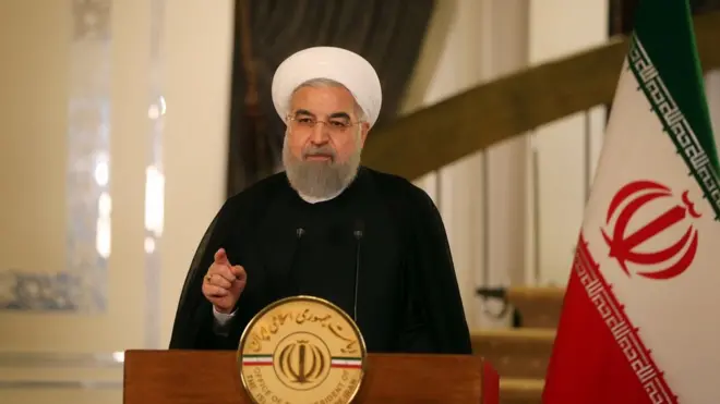 İran Cumhurbaşkaın Hasan Ruhani: ABD hiç olmadığı kadar yalnız kaldı