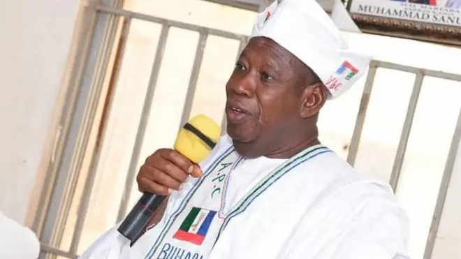 Ana zargin Ganduje da cin hanci, ko da yake ya musanta.