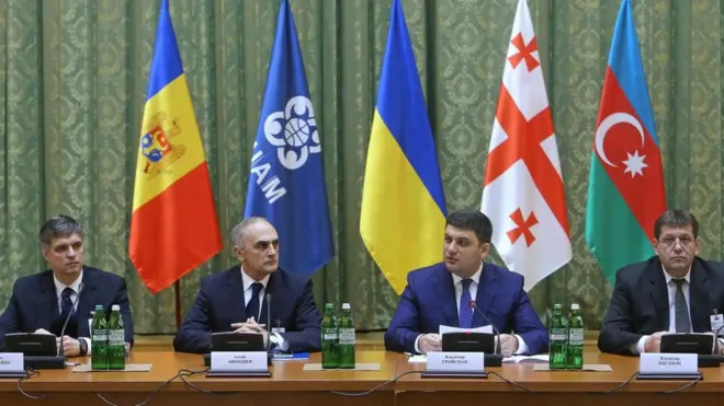 Керівникі урядів країн ГУАМ