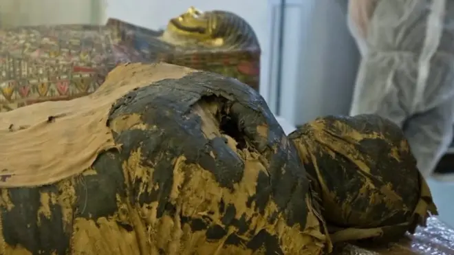 الكشف عن أول "مومياء حامل" محنطة في مصر