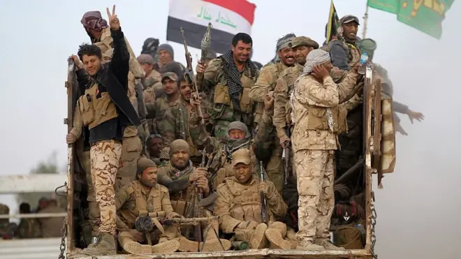 Musul'daki Irak Ordusu güçleri