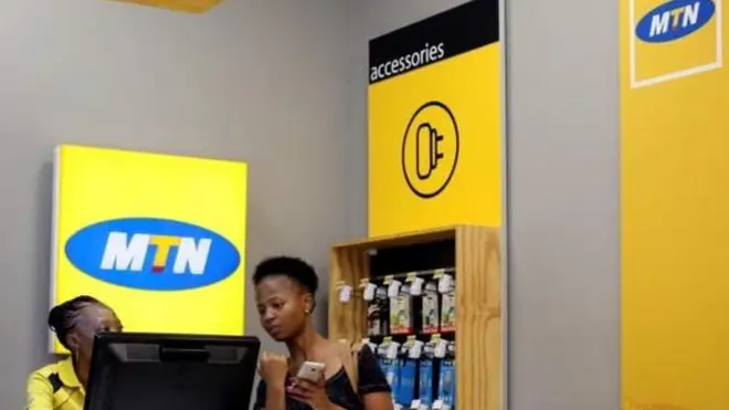 MTN bin don collect fine from goment for 2015 unto say dem no obey goment oda