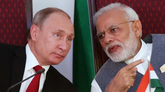 వ్లాదిమిర్ ఫుతిన్, నరేంద్ర మోదీ