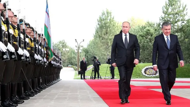 Путин ва Мирзиёев